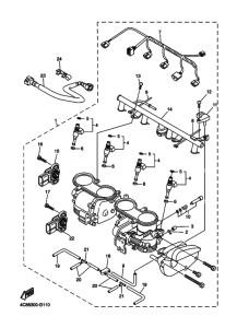 YZF-R1R ( RaceBase) Brktthermistor
