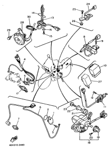 FZR400RR Электрика 2