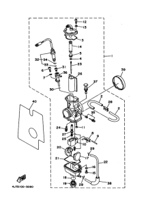 TZ125 Carburetor assy