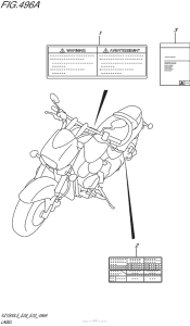 VL1500 Label (Vz1500L5 E28)