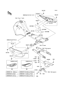 KL650 Крышка боковая / защита цепи