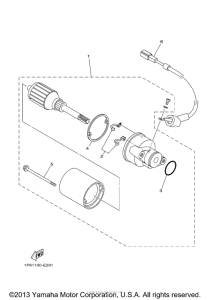 TTR50EB Стартер
