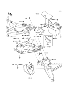 ER650 Заднее крыло