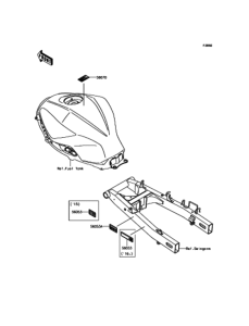 EX250 (ABS) ラベル