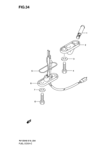 RV125 Топливный кран