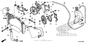 ST1300 (ABS) Радиатор