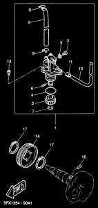CW50RS Масляный насос