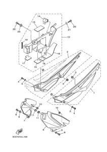 XT250 ｻｲﾄﾞｶﾊﾞ-