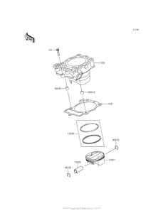  Цилиндр и поршни