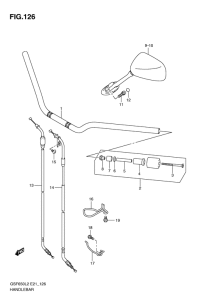 GSF650 (ABS) Руль