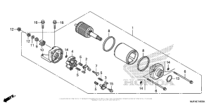 CTX700 Стартер
