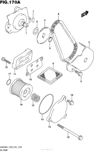 UH200 Масляный насос