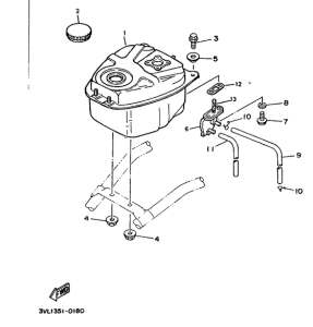 CW50 Rpservoir a carburant