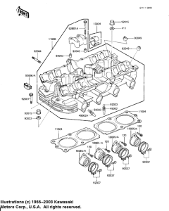 Головка цилиндров
