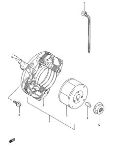 RM80 Зажигание