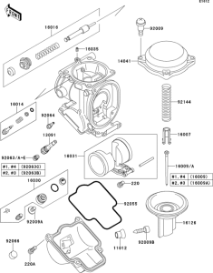 ZX1100 Карбюратор в разборе