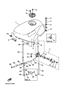 TZR250RS ﾌﾕｴﾙﾀﾝｸ