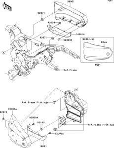  Боковые обтекатели