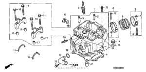  Головка цилиндров