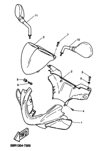 YQ50 Обтекатель 1