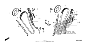 VT750C2B Цепь ГРМ
