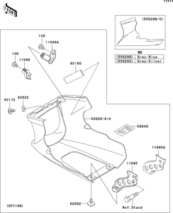 EX500 Cowling lowers(1 / 2)