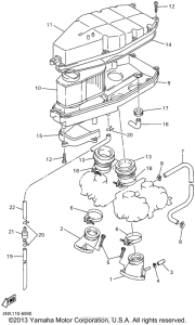 XVZ13LTN Впускная система