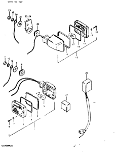 GS1000 Поворотники
