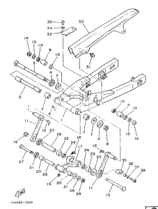 RD350LC Бугель