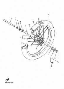  Переднее колесо