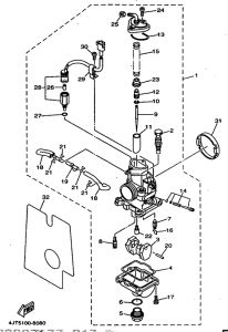 TZ125 Карбюратор