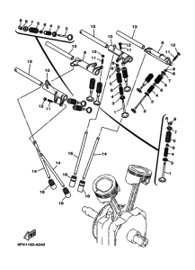 XV1700AT XV17ATS Клапан