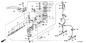  Передний тормозной цилиндр