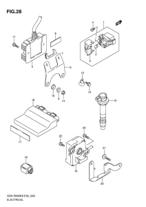 GSX-R600 Equipo electrico