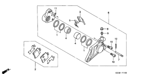 SGX50 Передний суппорт