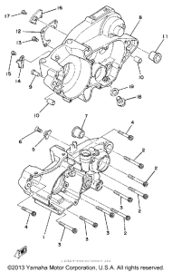 IT250H Картер двигателя