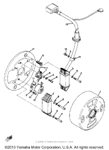 DT100A Flywheel magneto