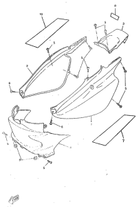 CW50RSP Боковые обтекатели