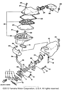 YSR50T Воздушный фильтр