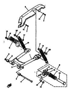 LBII-80 Rear arm. suspension