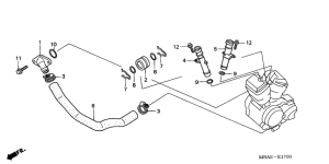 VT750C Труба водная