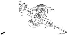VT125 Transom + tube