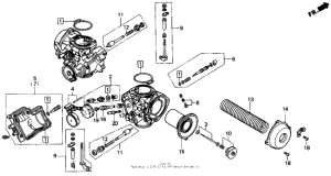 GL1500 Детали карбюратора