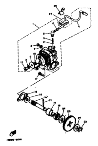 RD80 Масляный насос