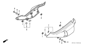 NX500 Боковая крышка