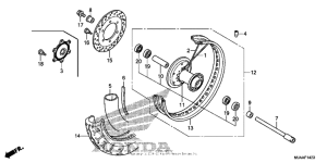 VT750C2B Front wheel (1)