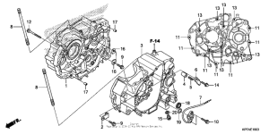  Картер двигателя