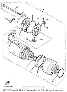 XV920MK Стартер