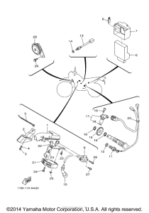 XT250DC Электрика