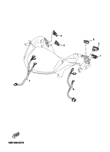 YP125R Interruptor  manillar&palanc